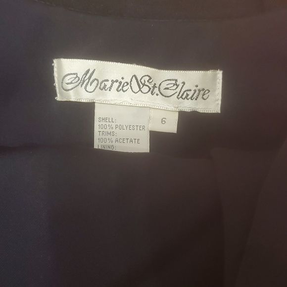 Vintage Marie St Claire beaded suit - Picture 4 of 7